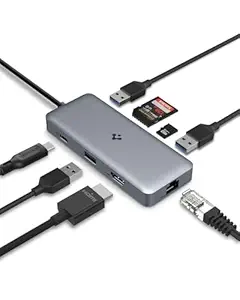Spigen 8‑in‑1 USB Hub
